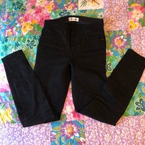 Madewell 9” high rise jeans - isko stay black